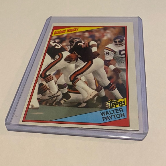 Walter Payton 1984 Topps Football Instant Replay Vintage collectible - Picture 1 of 3
